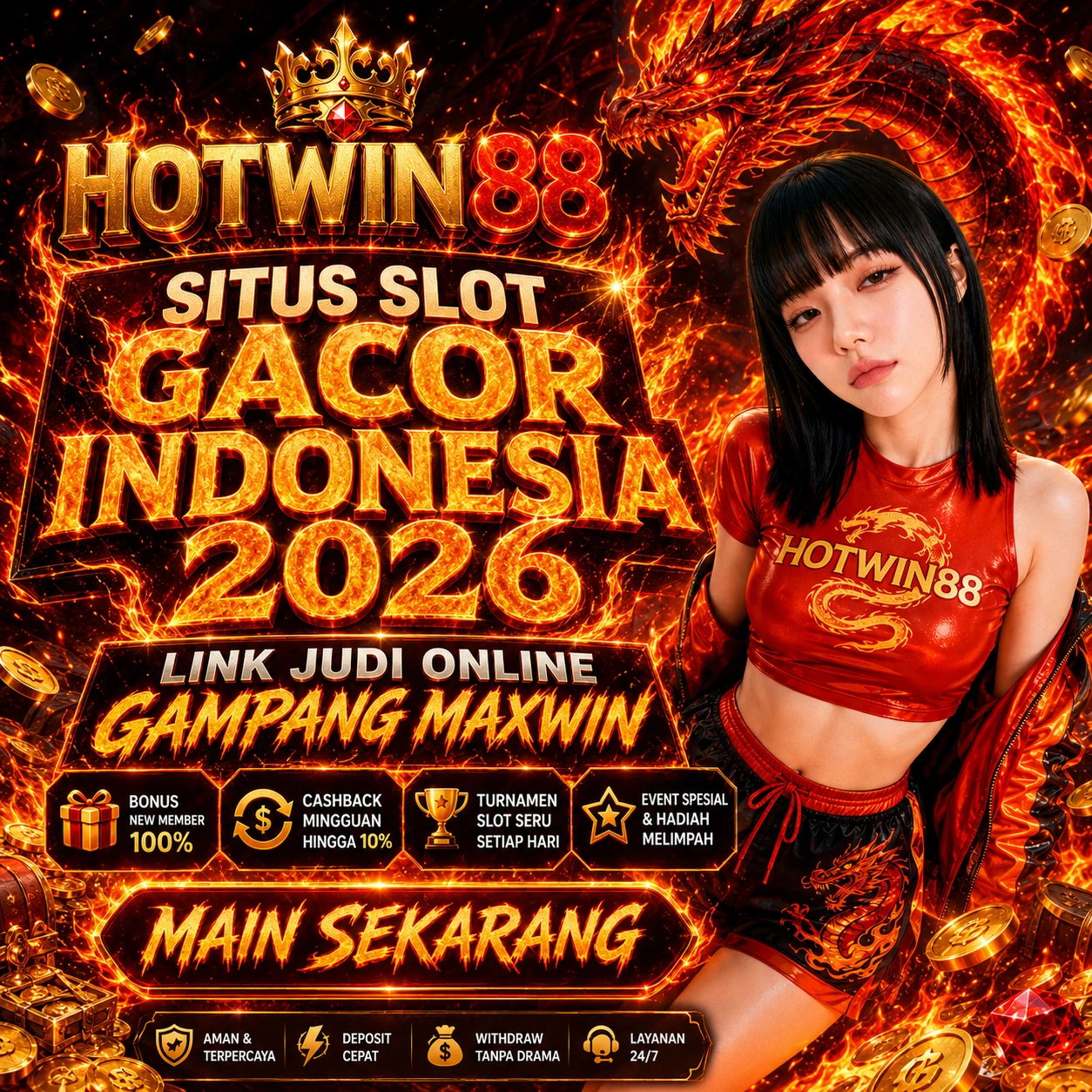 HOTWIN88: Situs Slot Gacor Indonesia 2026 & Link Judi Online Gampang Maxwin